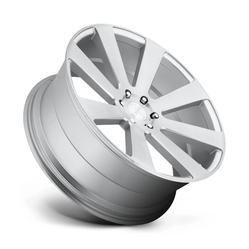 DUB 1PC S213 8-BALL 24x10 +30 Gloss Silver Brushed