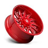 Fuel 1PC D745 SABER 22x12 -44mm Candy Red Milled (8x165.1)