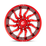 Fuel 1PC D745 SABER 20x10 -18mm Candy Red Milled