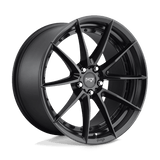 Niche M196 Sector 19x9.5 Matte Black multi-spoke performance wheel