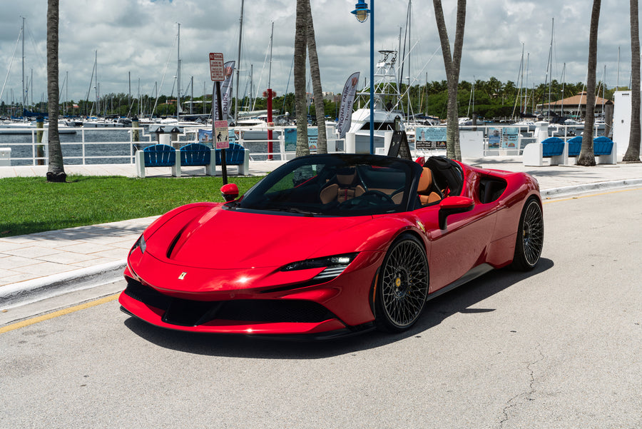 ANRKY RS7.2 forged wheel on Ferrari SF90 Spider RS7.2 Concave