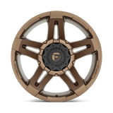 Fuel 1PC D765 SFJ 20x9 +1mm Matte Bronze