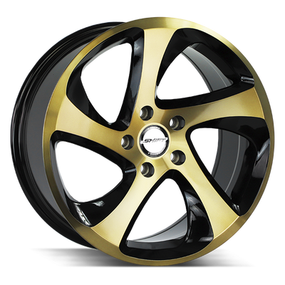Shift Strut H22 Black Machined/Bronze wheel