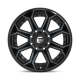 Fuel 1PC D704 SIEGE 20x10 -18mm Gloss Machined Smoke Tint