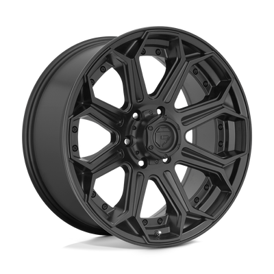 Fuel 1PC D706 SIEGE Black wheel