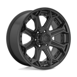 Fuel 1PC D706 SIEGE Black wheel