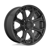 Fuel 1PC D706 SIEGE 18x9 -12mm Matte Black