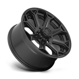 Fuel D706 SIEGE 20x9 +20 Matte Black 8x180 heavy-duty truck wheel