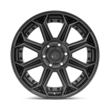 Fuel D706 SIEGE 20x9 +20 Matte Black 8x180 heavy-duty truck wheel