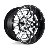 Fuel 2PC D270 SLEDGE Chrome wheel