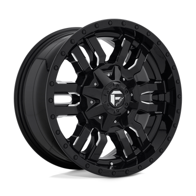 Fuel 1PC D595 SLEDGE Black wheel