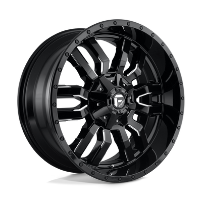 Fuel 1PC Sledge Black wheel