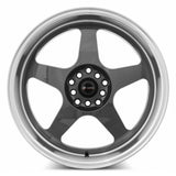 Vors SP1 19x9.5 +35 Hyper Black Machine Lip premium Euro wheel