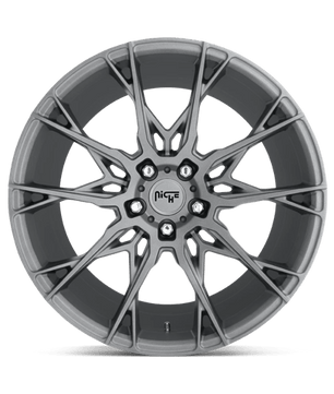 Niche 1PC M182 STACCATO 19x10 +50 Matte Anthracite