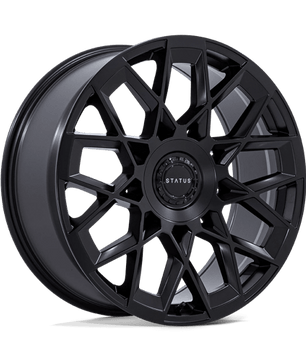 Status Matrix 22x9.5 +25 Matte Black