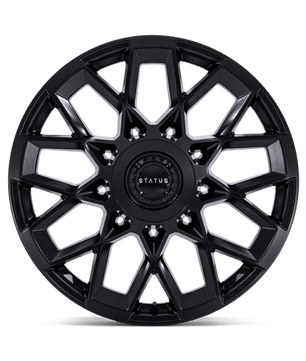 Status Matrix 22x9.5 +25 Matte Black