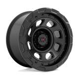 XD XD861 Storm 20x9 Satin Black premium heavy-duty truck wheel
