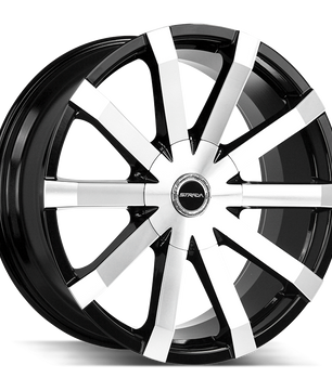 Strada Gabbia S50 Gloss Black Machined