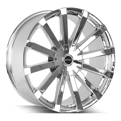 Strada Gabbia Chrome wheel