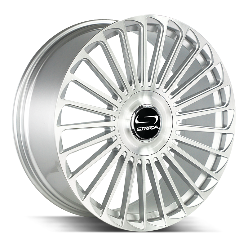 Strada Martello S68 Brushed Silver wheel
