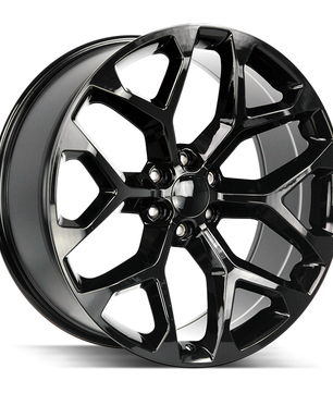 Strada OE Replica Snowflake R176 Gloss Black