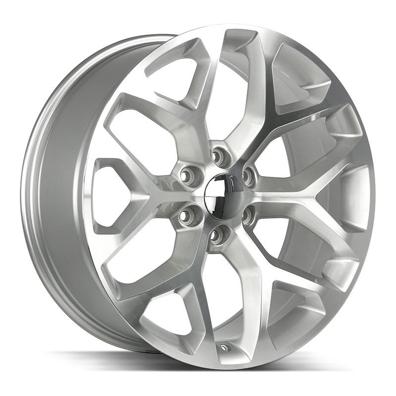 Strada OE Replica Snowflake R176 Silver Machined