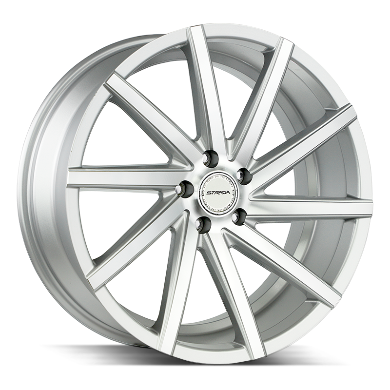 Strada Sega S41 Silver Machined wheel