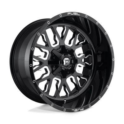 Fuel 1PC D611 STROKE Black wheel