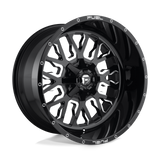 Fuel 1PC D611 STROKE Black wheel