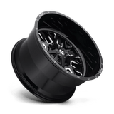 Fuel 1PC D611 STROKE 18x9 +20mm