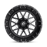 Fuel 1PC D611 STROKE 18x9 +19mm Gloss Black Milled