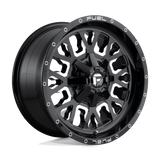 Fuel 1PC D611 STROKE Black wheel