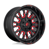 Fuel 1PC D612 STROKE Black wheel