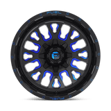 Fuel 1PC D645 STROKE 18x9 +1mm Gloss Black Blue Tinted Clear (5x114.3 / 5x127)