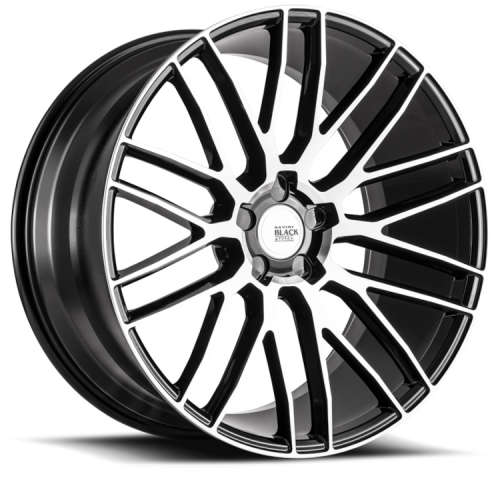 Savini BM13 Black with Machined Spoke Faces