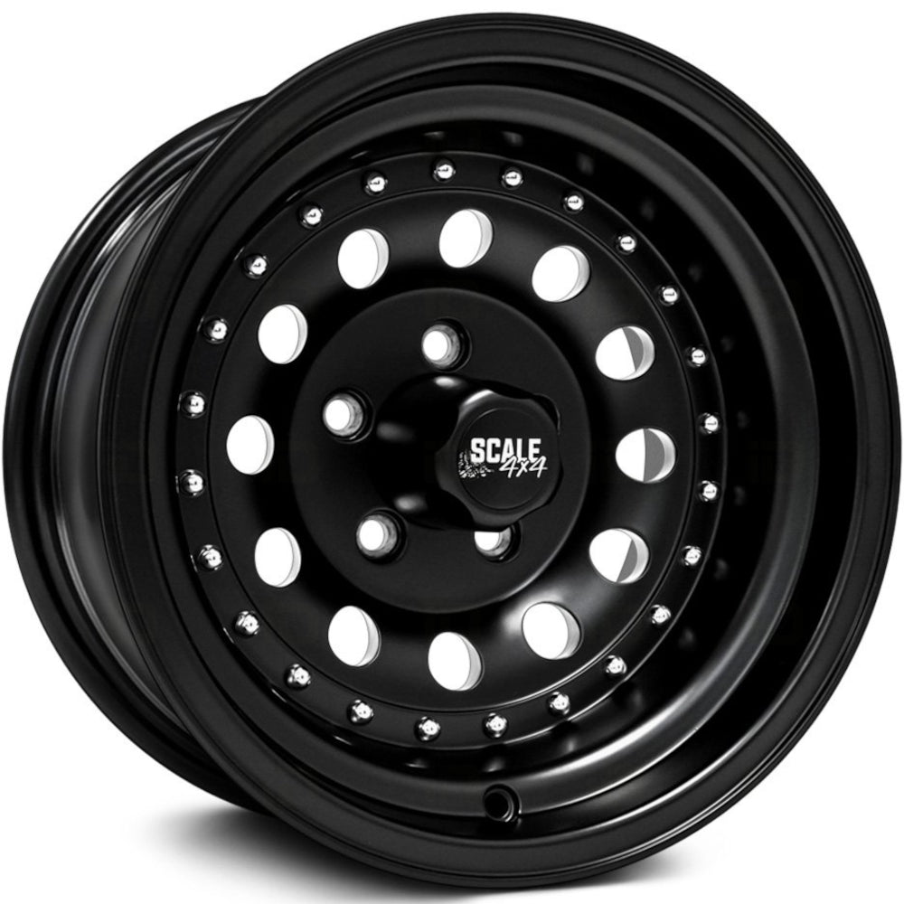Scale 4x4 Bandit II Matte Black Wheel