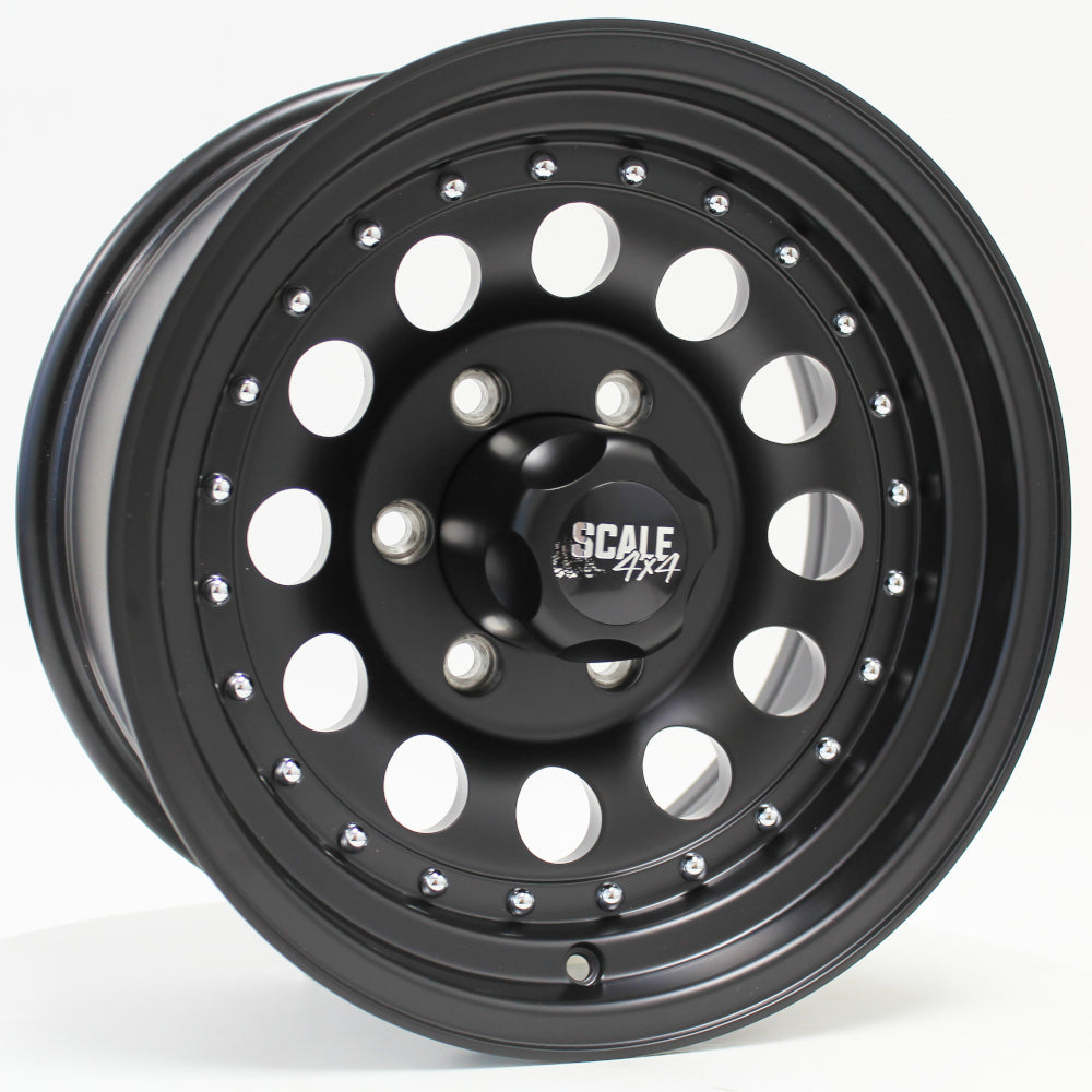Scale 4x4 Bandit II Matte Black Wheel