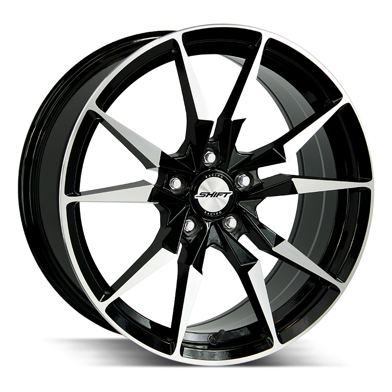 Shift Blade H29 Black Machined wheel