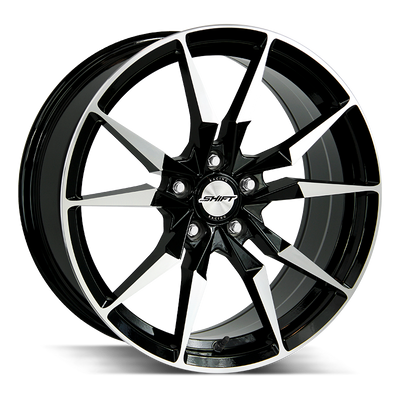 Shift Blade H29 Black Machined wheel