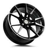 Shift Blade H29 18x8 Gloss Black Machined premium Euro wheel