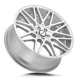Shift Formula H32 22x9 brushed face silver custom-drilled premium wheel