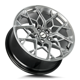 Shift Piston 19x8.5 +30 Platinum Silver premium Euro wheel