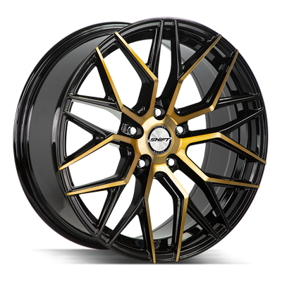 Shift Spring H33 Black Machined/Bronze wheel