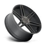 DUB 1PC S123 SKILLZ 24x10 +30mm Matte Black Smoke Tint (6x139.7)