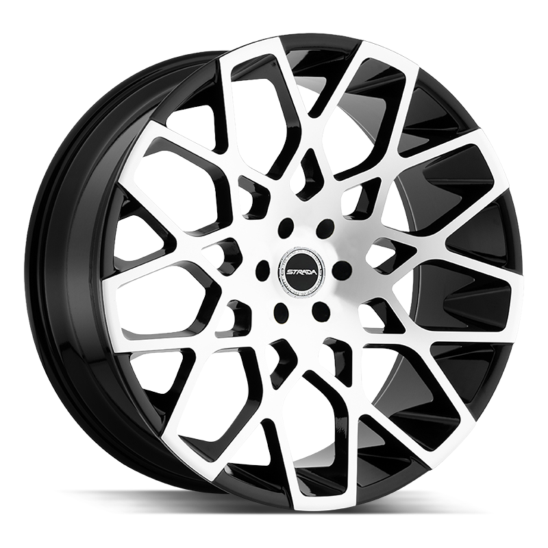 Strada Buca Black Machined wheel