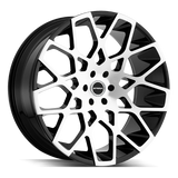 Strada Buca Black Machined wheel