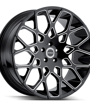 Strada Buca S59 Gloss Black Milled
