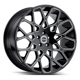Strada Buca Black Milled wheel