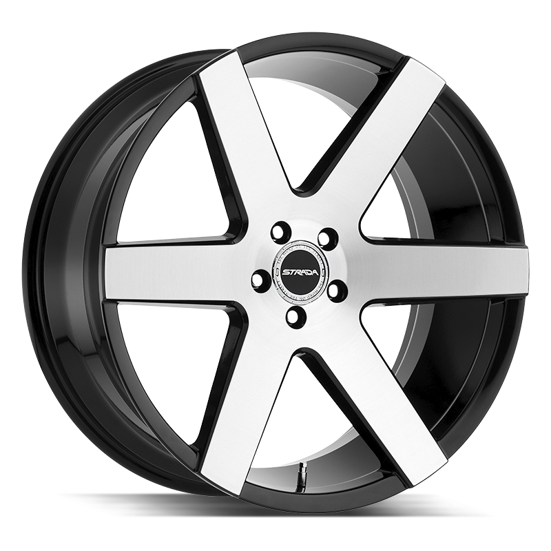 Strada Coda S60 Black Machined wheel