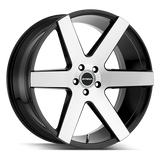 Strada Coda S60 Black Machined wheel